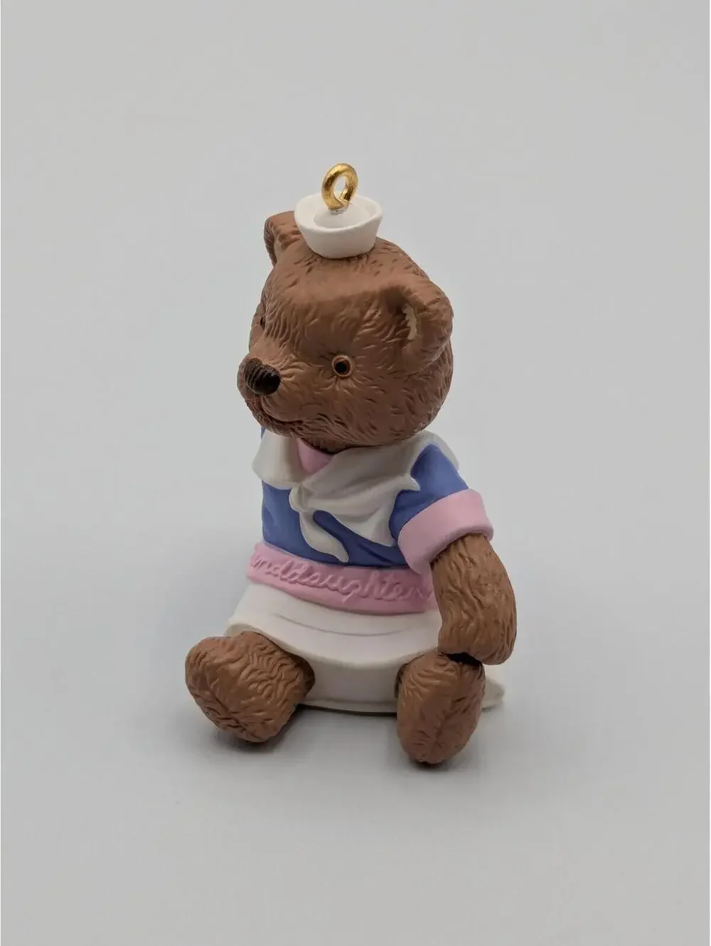 Hallmark Keepsake Granddaughter 1998, Vintage Bear Christmas Ornament